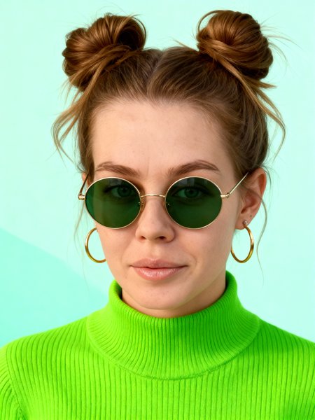 Fashion portrait with identity preservation