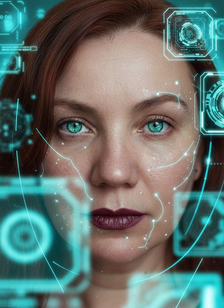 Overhead angle sunglasses portrait